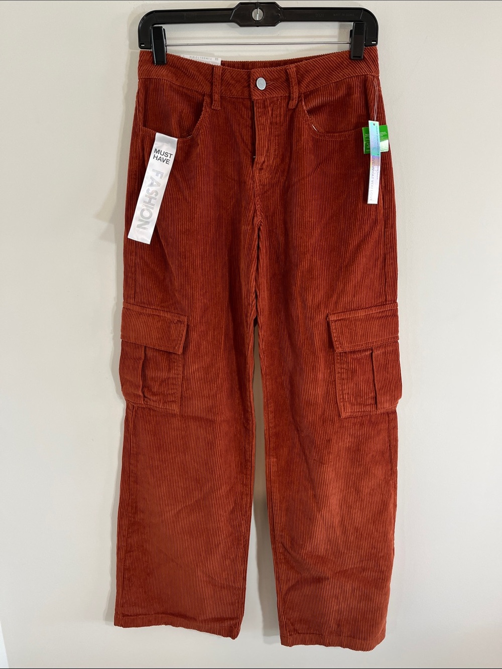 Tinseltown cargo wide leg cords size 1/25 NWT